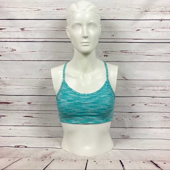 lululemon athletica Other - LULULEMON Aqua Blue Flow Y Racerback Sports Bra 6